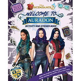 Sách - Welcome to Auradon: A Descendants 3 Sticker and Activity Book by Disney Book Group (paperback)