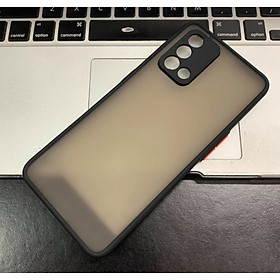Ốp lưng nhám viền Shield Matte Color bảo vệ camera cho OPPO A74 - Hàng Nhập Khẩu