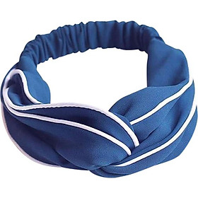 Băng Đô Vải Viền Trắng