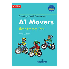 [Download Sách] Collins A1 Movers - Tree Practice Tests - Kèm 1 MP3 (Format 2018)