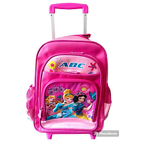 Balo kéo cho học sinh cấp 1- bé gái có cần kéo ( Trung)