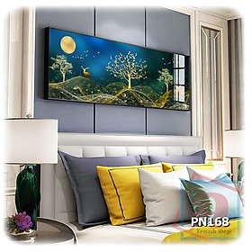 Tranh canvas khổ lớn trang trí phòng ngủ - PN168