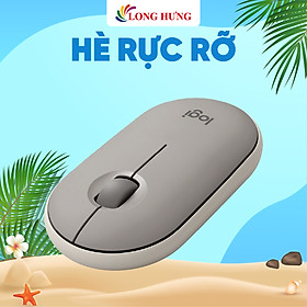 Chuột không dây Logitech Pebble M350 - Hàng chính hãng