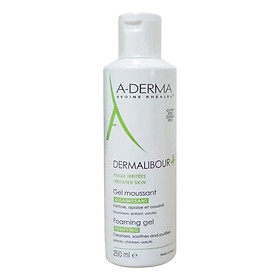 Gel làm sạch dịu nhẹ cho da khô, kích ứng A-Derma Dermalibour + Foaming gel 250ml
