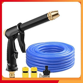 Bộ dây và vòi xịt rửa xe tưới cây tăng áp,vòi xịt rửa,vòi tưới cây 810-2576