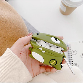 Mua Ốp bảo vệ dành cho Airpods Pro - Khủng long sấm sét _Tặng kèm móc khóa mèo con ngồi hộp