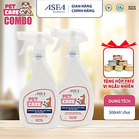 Nước Xịt Khử Mùi, Diệt Khuẩn Cho Chó Mèo ASFA Pet Care 500ml