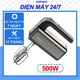 Mua Máy Đánh Trứng Cầm Tay 7 Cấp Độ HAEGER- Công Suất 500W - Hàng Chính Hãng