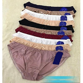 Combo 10 Quần Lót Nữ  Thun Lạnh  hàng Cao Cấp từ 40kg đến 72 kg