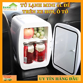 TỦ LẠNH MINI 4L ĐỂ TRÊN XE HƠI, PHÒNG NGỦ, BẢO QUẢN MỸ PHẨM "BAHAMAR"