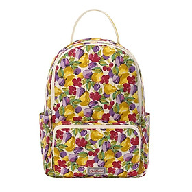 Cath Kidston - Balo Pocket Backpack Small Painted Fruit - 1002188 - Warm Cream