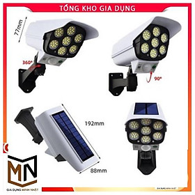 Đèn Led Năng Lượng Mặt Trời, Đèn Năng Lượng Mặt Trời Mô Phỏng Camera Chống Trộm Độc Đáo