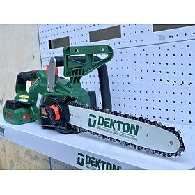 Mua COMBO Máy Cưa Xích Pin 42V Dekton M21x2-CS14BL KÈM 2 PIN M21-B6A8C VÀ 2 SẠC M21-S25A  -HÀNG CHÍNH HÃNG