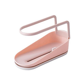 Cuộc Sống Người Trợ Giúp Nhà Bếp Dishcloth Giá Đỡ Khăn Áo Móc Treo Bồn Rửa Chén Món Ăn Vải Kẹp Kệ Thoát Nước Khô Trong Phòng Tắm Làm Sạch Đồ Dùng - one