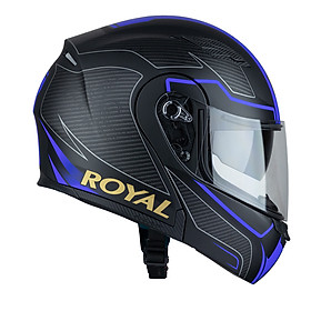 Mũ bảo hiểm Fullface Lật cằm Royal M179 - Design - Hàng chính hãng