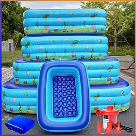 Mua Bể bơi bốn mùa cho bé  Phao bơi trẻ em 1.2m/1.5m/1.8m chất lượng  bền đẹp  2 tầng - 3 tầng