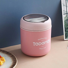 Mua Bình  giữ nhiệt ủ cháo 500ml ruột inox 304 giữ nhiệt sắc mầu mới cho bé