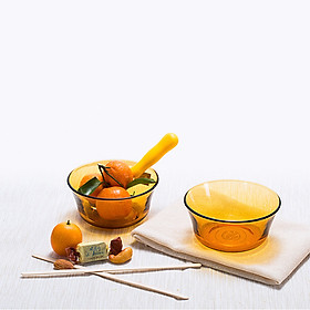 Mua {Hàng chính hãng} Bộ 6 chén D2006D Duralex - Lys Vàng Amber 10 5 cm Thủy tinh cường lực cao cấp Pháp