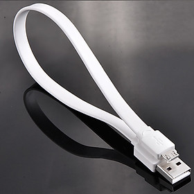 Mua Dây cáp sạc điện thoại máy tính bảng micro USB Chính hãng Ugreen 10394 - Dây dẹt màu trắng dài 1M