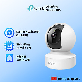 Hình ảnh Camera Wifi TP-Link Tapo C212 Độ Phân Giải 2K QHD Quay/Quét 360 Độ Hỗ Trợ Cổng LAN - Hàng Chính Hãng