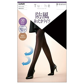 Quần tất chống gió của Nhật Tuché TUW36R 30D chuẩn hãng