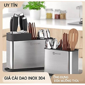 Mua GIÁ CẮM CÀI DAO ĐŨA MUỖNG THÌA  VÀ GIÁ KỆ ĐỂ MUỖNG ĐŨA THÌA INOX 304 CAO CẤP ( KHÁCH MUA LỰA CHỌN ĐÚNG MÔ TẢ NHÁ )