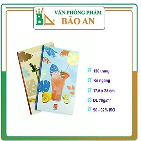 Vở Kẻ Ngang 120 Trang HH Study Keep Calm Trà Sữa 1399 Bìa Vở Lấy Ý Tưởng