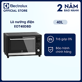 Mua Lò nướng điện để bàn Electrolux 40L - EOT40DBD - Chức năng đối lưu  11 chương trình tự động cài sẵn  nấu liên tục trong 8 giờ  Hàng Chính Hãng 