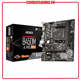 Mua Bo mạch chủ MSI B450M-A Pro Max - Hàng Chính Hãng