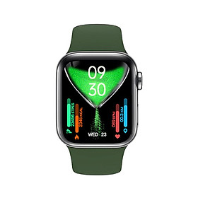 Đồng hồ thông minh gốc dành cho nam giới Đồng hồ thông minh I7 Pro Max Series 7 Điện thoại tùy chỉnh Đồng hồ thể thao mặt Phụ nữ không thấm nước Màu sắc có thể đeo được Màu xanh lá cây