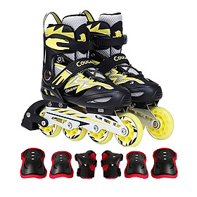 Giày Patin Cougar 835L-12 (Tặng Bảo Hộ)
