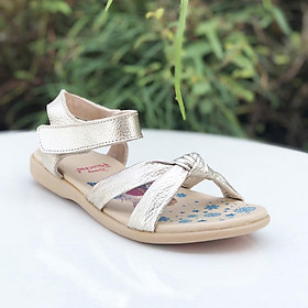 Sandal  da thật siêu dễ thương cho bé gái 21528