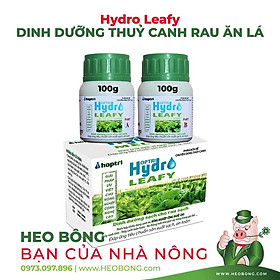 Dinh dưỡng THUỶ CANH RAU - HỢP TRÍ HYDRO LEAFY (Part A + Part B) - 200g