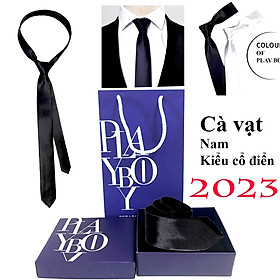 DESIGN 2023 - Caravat Cao Cấp - Tinh tế và Sang trọng -hàng hiệu cao cấp đẹp cho nam -Loại 1 Full túi hộp y hình