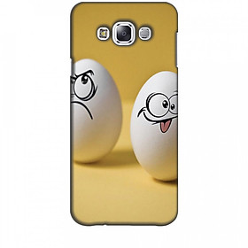 Ốp lưng dành cho điện thoại  SAMSUNG GALAXY E7 Đôi Bạn Trứng Cute