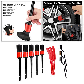 Car Detailing Brush Kit Automotive Interior Wheel Clean Brush Tool Car Care