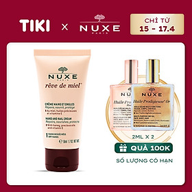 Kem dưỡng da tay và móng Nuxe Rêve de Miel® 50ml