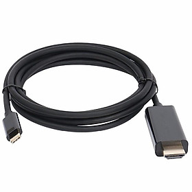 Dây Cáp Chuyển Đổi Cổng Loại C USB 3.1 Sang HDMI 4K 2K HDTV Cho Galaxy S8 Plus - Đen
