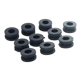10 Pieces Motorbike Rear Shock Absorber Bush Grommets Easy to Install Durable Motorcycle Parts