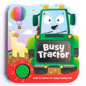 Hình ảnh sách Busy Tractor Sound Book - Over the Rainbow