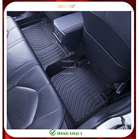 Thảm lót sàn xe ô tô Mazda CX8 (sd) Nhãn hiệu Macsim chất liệu nhựa TPE cao cấp màu đen