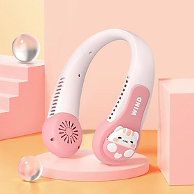 Mua Quạt đeo cổ mini không cánh Wind 3D  quạt mini sạc tích điện dụng lượng pin 4000mAH 3 cấp độ gió  bảo hành 12 tháng