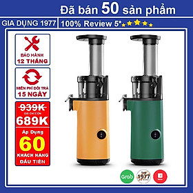 Mua Máy ép chậm trái cây mini siêu kiệt bã dễ dàng tháo lắp vệ sinh  máy ép trái cây nhỏ gọn tiện lợi chính hãng BH 12 tháng