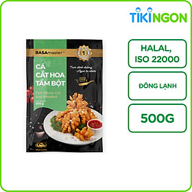 Cá Cắt Hoa Tẩm Bột Basa Master Đông Lạnh 500g