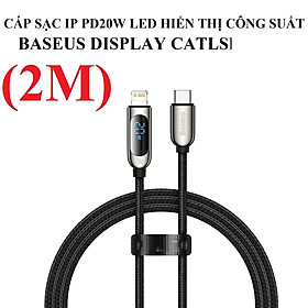 Mua Cáp sạc nhanh PD20W cho iP LED hiển thị điện áp Baseus Display CATLSK-A01 _ Hàng chính hãng