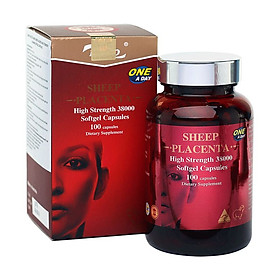 Thực Phẩm Chức Năng Nhau Thai Cừu Naro Sheep Placenta 38000mg