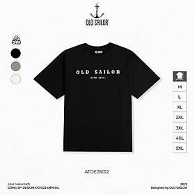 Áo thun họa tiết nam Old Sailor - O.S.L LOS CALI TEE - 26012 - Big size upto 5XL