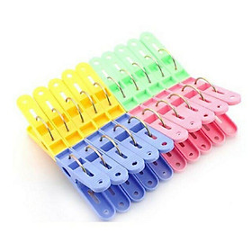 Mua 20 cái móc kẹp quần áo nhựa kẹp quần áo nhựa