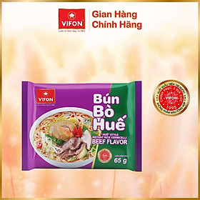 Thùng 30 Bún Bò Huế VIFON 65g  Gói - Thùng 30 gói