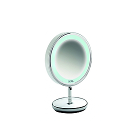 Gương Trang Điểm 2 Mặt Laica PC5004 - Có Đèn LED - Phóng Đại X5 - Hàng Chính Hãng 